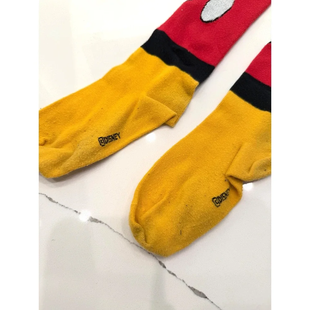 FREE w/ PURCHASE Disney Mickey Mouse Character Crew Socks  Costume Style